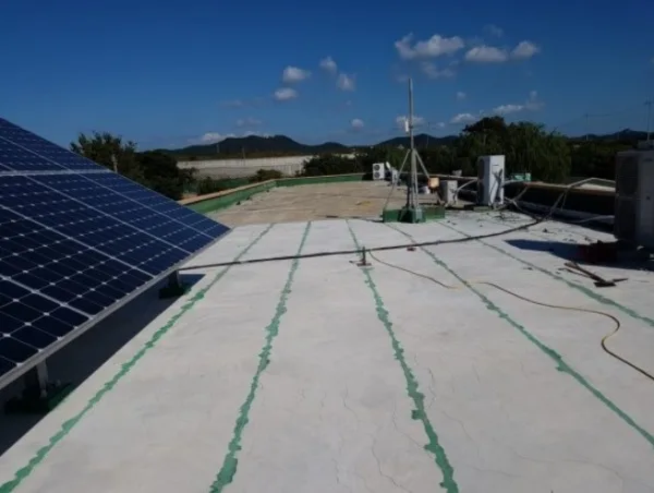 여수 대경도 경호초 지붕 보수공사 - 시공전