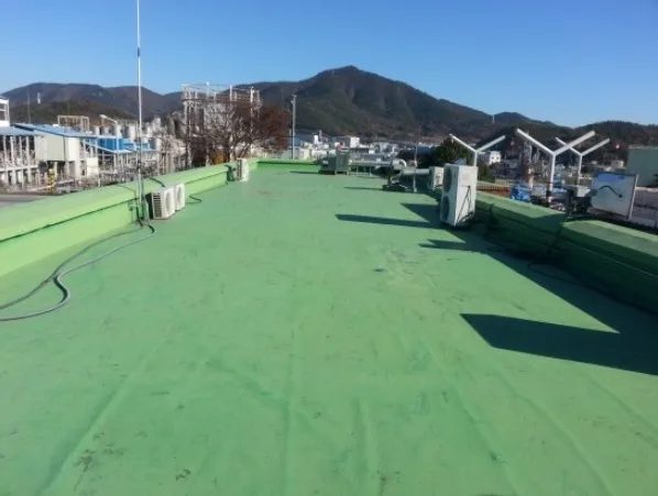 여수 LG화학 공장 옥상 폴리우레아 시공