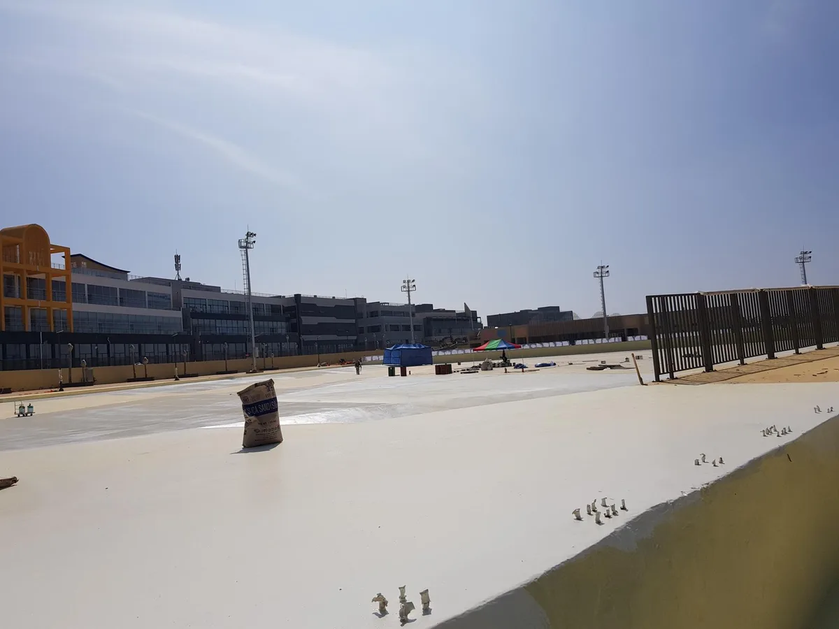 서핑파크 시공과정